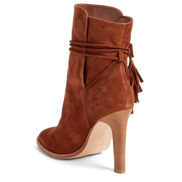 Joie Chap chestnut booties size 39 brand new - Picture 3 of 6